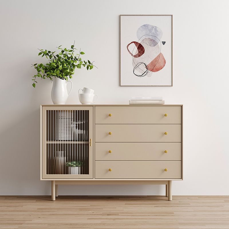 Sideboard da pranzo rettangolo moderno moderno mobile in legno