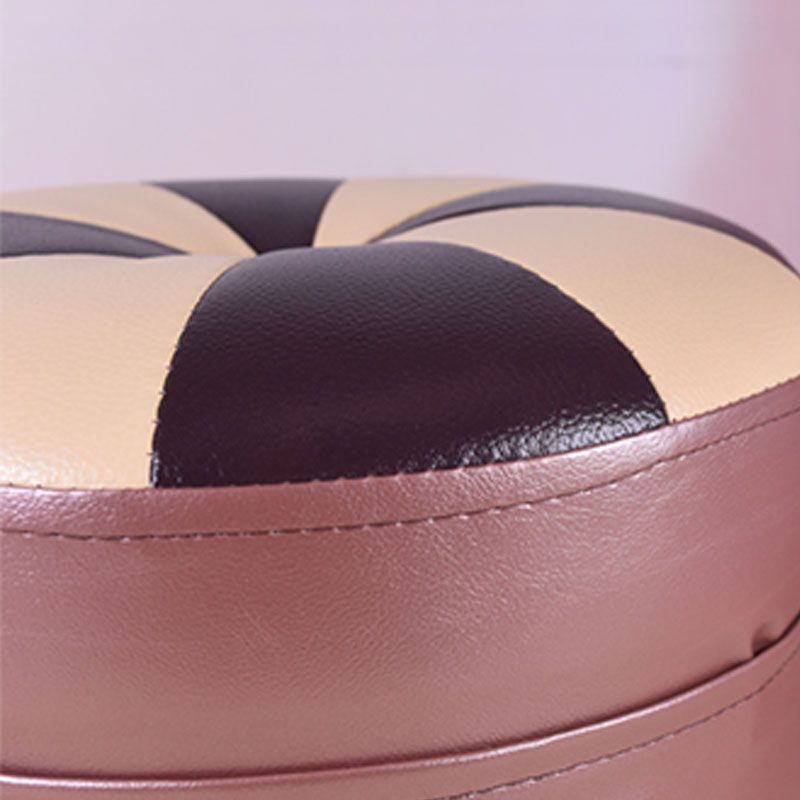 Modern Leather Pouf Water Resistant Round Pouf for Drawing Room Clearhalo 'furn' 'furn_ottomans_poufs' 'Furniture' 'Living Room Furniture' 'Ottomans & Poufs' 'ottomans_poufs' 1200x1200_a56fd0fe-7b32-43d6-8059-ef27d77bde3c