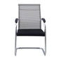 Chaise de bureau à cadre argenté sans fauteuil AirGrid pénible avec respirabilité