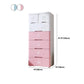 Plastic Storage Cabinet with Drawer Modern Wardrobe Armoire for Bedroom