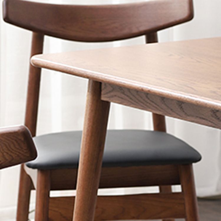 Rectangle Wood Dining Table Modern White Oak Table in Nature with 4 Legs Clearhalo ' dining_table' 'Dining Tables & Seating' 'Dining Tables' 'furn' 'furn_dining_table' 'Furniture' 'furniture_dining_table' 'Kitchen & Dining Furniture' 'kitchen&dining_furn' 'kitchen' 'kitchen_dining_table' 1200x1200_a57ed3eb-e9b1-4fa1-b44f-982e53b6eb0a