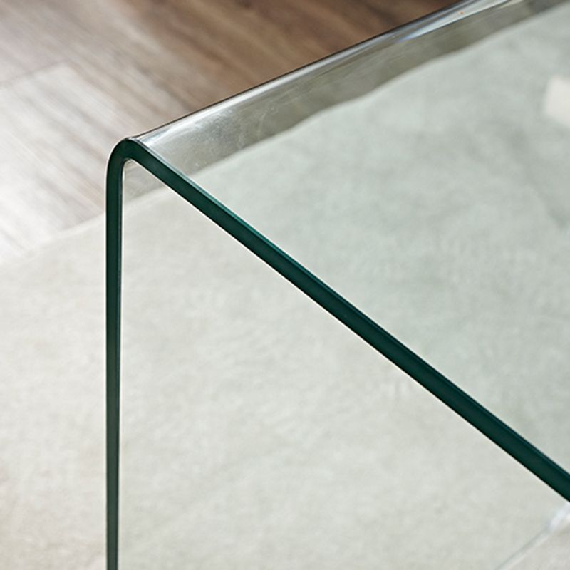 30 "h現代のオフィスデスクアクリル長方形のライティングデスク