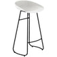 Industrial Armless Bar Stool Plastic Dining Stool with Metal Base Clearhalo 'Bar Furniture' 'Bar Stools' 'bar_stools' 'furn' 'furn_bar_stools' 'Furniture' 'Kitchen & Dining Furniture' 1200x1200_a5818d84-4d9c-4bf8-a348-96b498400c7f