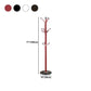 Entry Hall Tree Industrial Wood Free Standing Hallway Coat Hanger