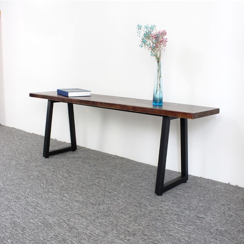 Rectangle 13.8" Wide Entryway Bench Modern Wood Seating Bench Clearhalo 'Benches' 'Chairs & Seating' 'furn' 'furn_benches' 'Furniture' 'Living Room Furniture' 1200x1200_a5831038-3677-43a8-8445-8a7a8b36a4fd