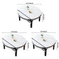 Extendable Sintered Stone Round Table Modern Dining Table with Wooden 4 Legs Clearhalo ' dining_table' 'Dining Tables & Seating' 'Dining Tables' 'furn' 'furn_dining_table' 'Furniture' 'furniture_dining_table' 'Kitchen & Dining Furniture' 'kitchen&dining_furn' 'kitchen' 'kitchen_dining_table' 1200x1200_a5871086-0b20-4579-b0bc-1f5cc0b9b94a