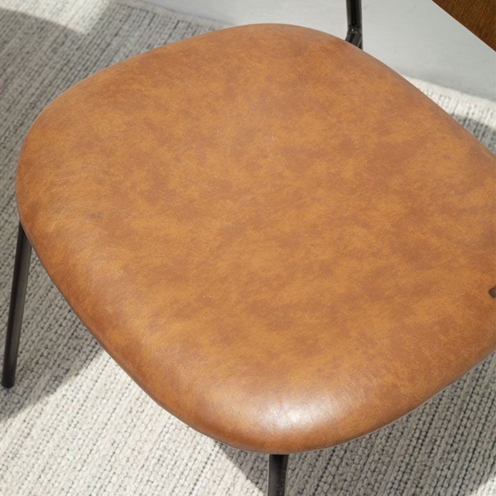 Contemporary Solid Wood Dining Armchair Kitchen Open Back Arm Chair Clearhalo ' kitchen&dining_furn' 'Dining Chairs' 'Dining Tables & Seating' 'dining_chair' 'furn' 'furn_dining_chair' 'Furniture' 'furniture_dining_chair' 'Kitchen & Dining Furniture' 'kitchen' 1200x1200_a5880107-8216-4eb1-8796-dfd87e683d46