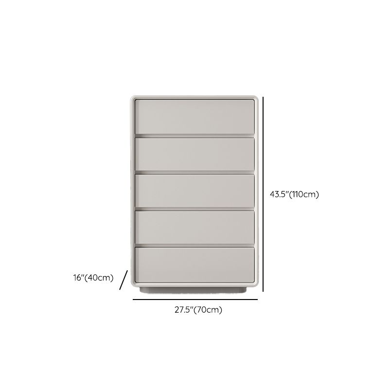 Tocador de cofre de almacenamiento contemporáneo con cajones