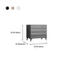 Cassettiera portaoggetti per camera da letto moderna in legno Engineer Wood con cassetto