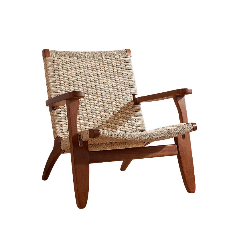 Solid Wood Frame Lounge Chair Living Room Accent Chair with Legs Clearhalo 'Accent Chairs' 'accent_chairs' 'Chairs & Seating' 'furn' 'furn_accent_chairs' 'Furniture' 'Living Room Furniture' 1200x1200_a5994754-524a-4222-93e2-b4a76a1b2e94