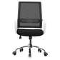 Contemporary Office Chair Microfiber Black Task Mid-Back Chair with Wheels Clearhalo 'furn' 'furn_office_chair' 'Furniture' 'Office Chairs' 'Office Furniture' 'office_chair' 1200x1200_a59a9d25-0e1d-455a-96eb-d69f5e1c3aaf