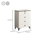 Stone Glam Aufbewahrungstruhe Schlafzimmer 16" breite Kommode mit Schubladen