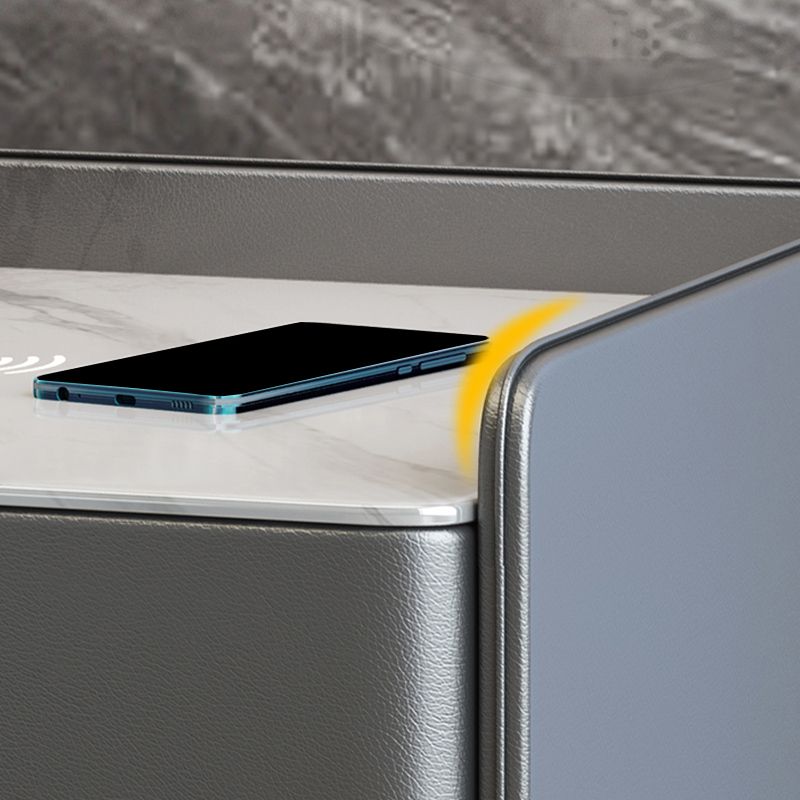 Stenen bed nachtkastje open opbergde bedkast met laden