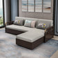 Métal contemporain Futon Sleeper Sofa Back Futon and Mattret