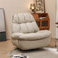 Frame metallico Grower Grower Standard Recliner Solid Color Faux Leather Recliner
