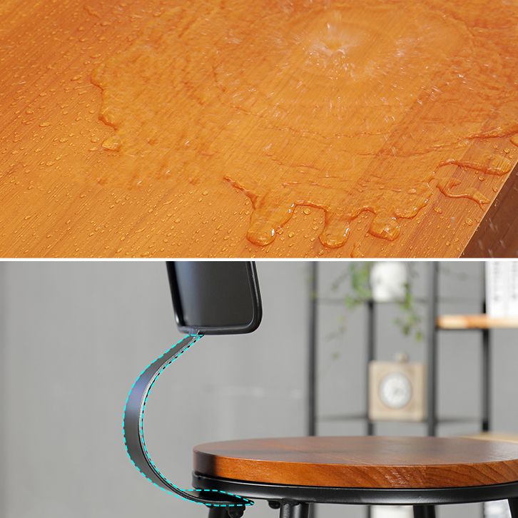 Juego de mesa de Bar Industrial de 1/6/9/11 piezas, mesa de mostrador rectangular de madera de pino con taburetes