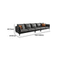 Standard Contemporary Square Arm Stain Resistant Settee Couch with Pillows Clearhalo 'furn' 'furn_sofas' 'Furniture' 'Living Room Furniture' 'Sofa' 'sofas' 1200x1200_a5ae0c05-b204-406f-ae9e-d8920c2c1933
