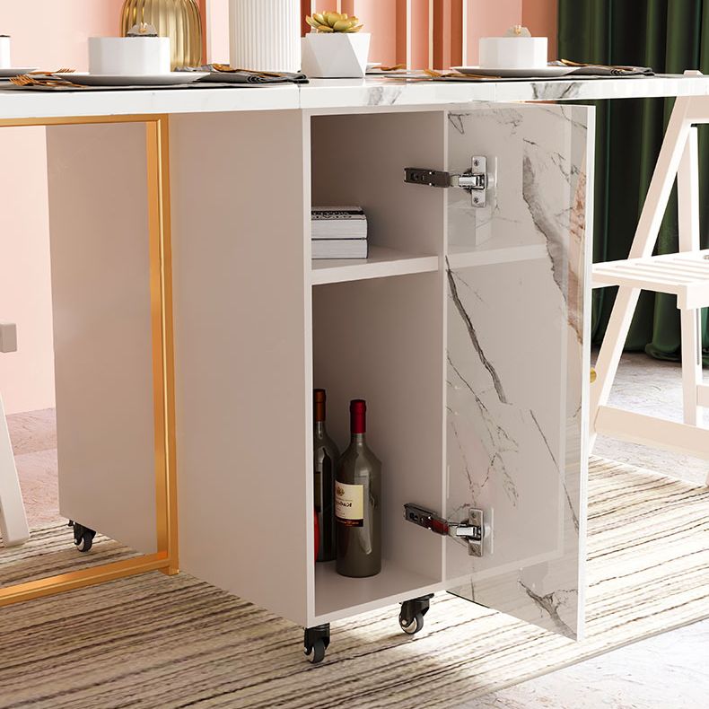 59'' Wide Sintered Stone Top Dining Table Modern Foldable Oval Table with Trestle Base Clearhalo ' dining_table' 'Dining Tables & Seating' 'Dining Tables' 'furn' 'furn_dining_table' 'Furniture' 'furniture_dining_table' 'Kitchen & Dining Furniture' 'kitchen&dining_furn' 'kitchen' 'kitchen_dining_table' 1200x1200_a5ae4b34-3bd9-4f1d-9a93-ac7af379a6b3