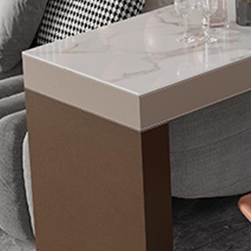 Rectangle Living Room Pub Height Dining Table Modern Stone Bistro Table Clearhalo 'Bar Furniture' 'Bar Tables' 'bar_tables' 'furn' 'furn_bar_tables' 'Furniture' 'furniture_bar_tables' 'Kitchen & Dining Furniture' 1200x1200_a5b3ab23-4846-4f9e-ad9f-78b43670f997