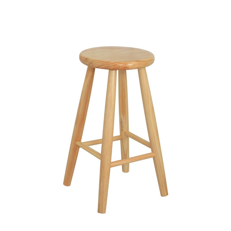 Industrial Solid Wood Bar Stool Backless Counter Stool for Bristol Clearhalo 'Bar Furniture' 'Bar Stools' 'bar_stools' 'furn' 'furn_bar_stools' 'Furniture' 'Kitchen & Dining Furniture' 1200x1200_a5b3c2ff-fdb1-4387-a2bf-2ae46d7eca69