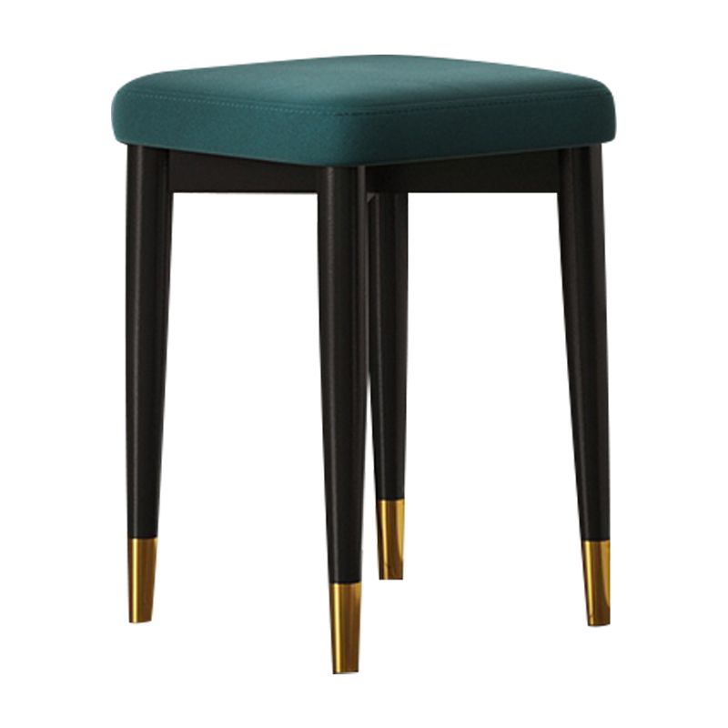 Contemporary Tear Resistant Ottaman Square Orange Velvet Standard Clearhalo 'furn' 'furn_ottomans_poufs' 'Furniture' 'Living Room Furniture' 'Ottomans & Poufs' 'ottomans_poufs' 1200x1200_a5b50141-d49a-4a75-bf28-e40201e14884