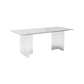 Contemporary Style Sintered Stone Dining Rectangle Table Set 1/4/5/6 Pieces Dining Set Clearhalo 'Dining Room Sets' 'Dining Tables & Seating' 'dining_room_set' 'furn' 'furn_dining_room_set' 'Furniture' 'Kitchen & Dining Furniture' 1200x1200_a5b6b94e-7213-4872-93b4-a26d16ee458c