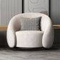 Contemporary 33.07" Wide Pillow Back Chair Velvet Sloped Arm Chair in Gray Clearhalo 'Accent Chairs' 'accent_chairs' 'Chairs & Seating' 'furn' 'furn_accent_chairs' 'Furniture' 'Living Room Furniture' 1200x1200_a5b6fad2-f8ae-44dc-9915-7e67c0d2b3be