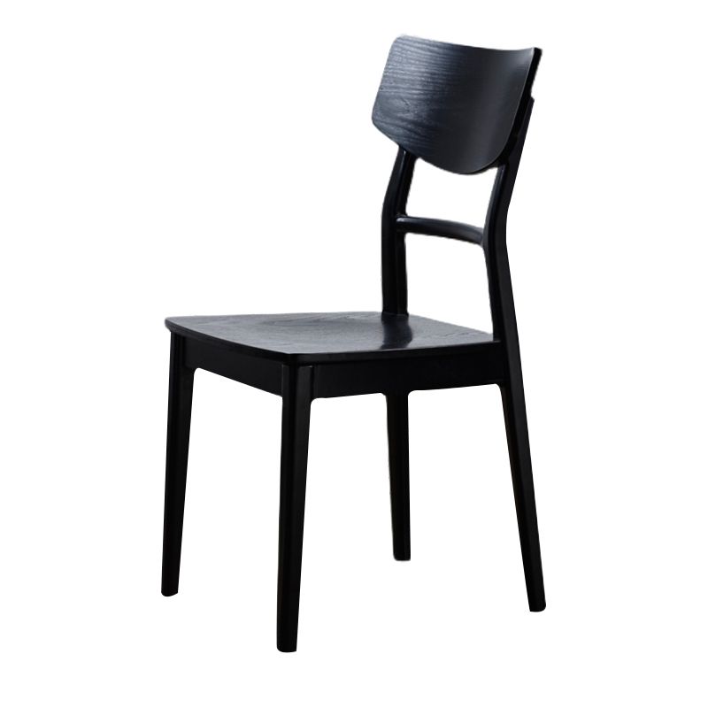 Industrial Restaurant Wood Side Chair Ladder Back Dining Chair (Set of 4) Clearhalo ' kitchen&dining_furn' 'Dining Chairs' 'Dining Tables & Seating' 'dining_chair' 'furn' 'furn_dining_chair' 'Furniture' 'furniture_dining_chair' 'Kitchen & Dining Furniture' 'kitchen' 1200x1200_a5b847bc-ec29-4f8b-bbfe-46574813dc34