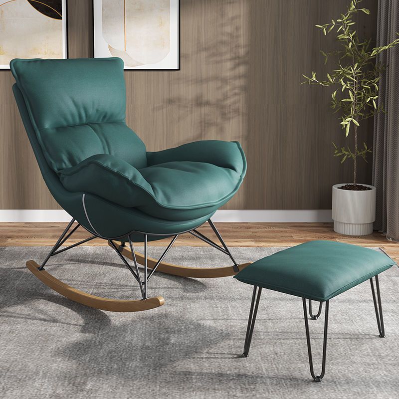 26.77" L x 37.40" W x 34.64" H Armless Lounge Chair with Ottoman for Living Room Clearhalo 'Accent Chairs' 'accent_chairs' 'Chairs & Seating' 'furn' 'furn_accent_chairs' 'Furniture' 'Living Room Furniture' 1200x1200_a5b86169-f0b9-44e0-80d9-350d6690e2ad