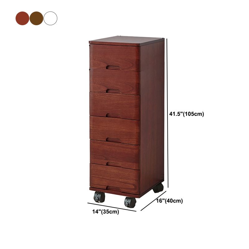 柔らかい近くの引き出しが付いたモダンな標準アクセント胸木製の胸