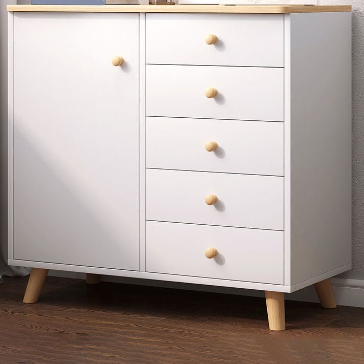 Contemporary Combo Dresser Solid Wood Bachelor's Chest for Home Clearhalo 'Bedroom Furniture' 'Dressers & Chests' 'dressers_chests' 'furn' 'furn_dressers_chests' 'Furniture' 1200x1200_a5baf189-e87f-443a-9db5-bf33da70c5e3