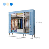 Stalen garderobe kast met benen moderne garderobe armoire met planken