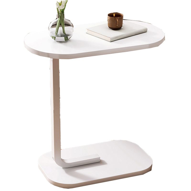 Tavolo laterale C contemporaneo Tabella accento laterale Tavolo d'angolo in metallo