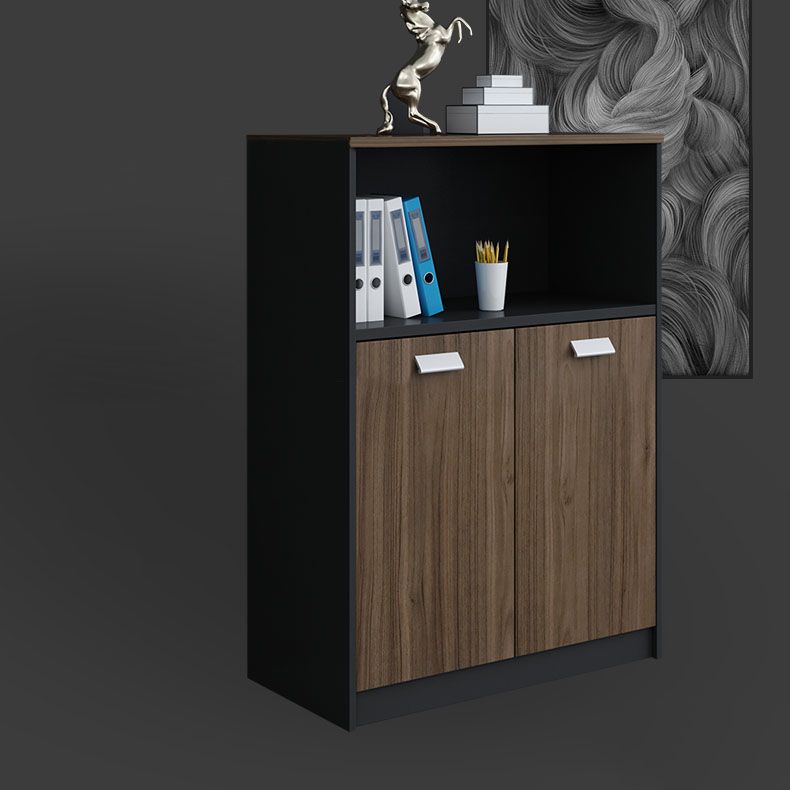 Archivo de madera de archivos laterales de estilo nórdico para la oficina en casa