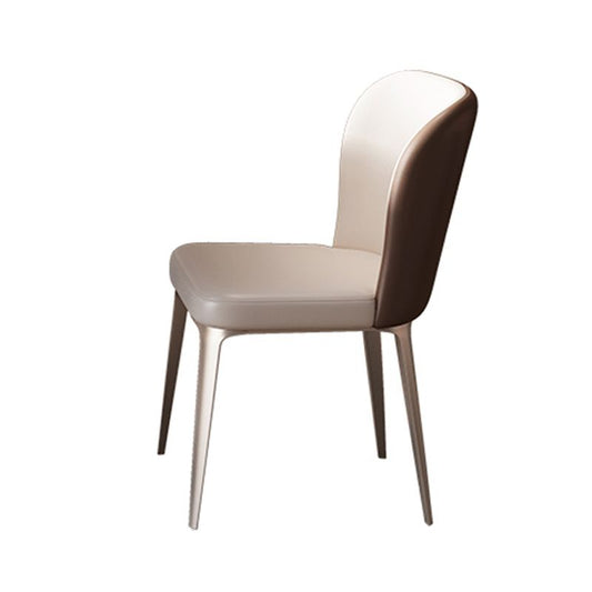 Table à manger ronde Ensemble 1/5/7 PCS Table supérieure en pierre fritté et chaises rembourrées