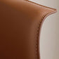 Upholstered Dining Chair Modern Faux Leather Dining Arm Chair