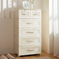 Armoire de garde-robe contemporaine avec tiroir en plastique armoire non conservateur