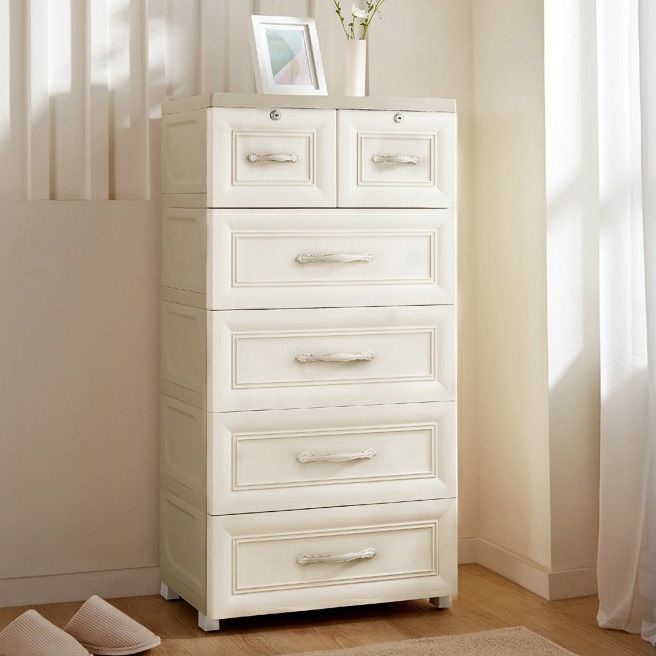 Armoire de garde-robe contemporaine avec tiroir en plastique armoire non conservateur