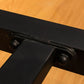 Pine Wood Bar Dining Table Industrial Rectangle Bar Table with Trestle for Cafe Clearhalo 'Bar Furniture' 'Bar Tables' 'bar_tables' 'furn' 'furn_bar_tables' 'Furniture' 'furniture_bar_tables' 'Kitchen & Dining Furniture' 1200x1200_a5ca9ce7-db0e-4808-8d3c-b46e2303ab74