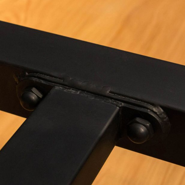 Pine Wood Bar Dining Table Industrial Rectangle Bar Table with Trestle for Cafe Clearhalo 'Bar Furniture' 'Bar Tables' 'bar_tables' 'furn' 'furn_bar_tables' 'Furniture' 'furniture_bar_tables' 'Kitchen & Dining Furniture' 1200x1200_a5ca9ce7-db0e-4808-8d3c-b46e2303ab74