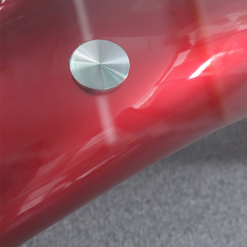 Table basse abstraite Verre contemporaine 15.7 "Table de cocktails