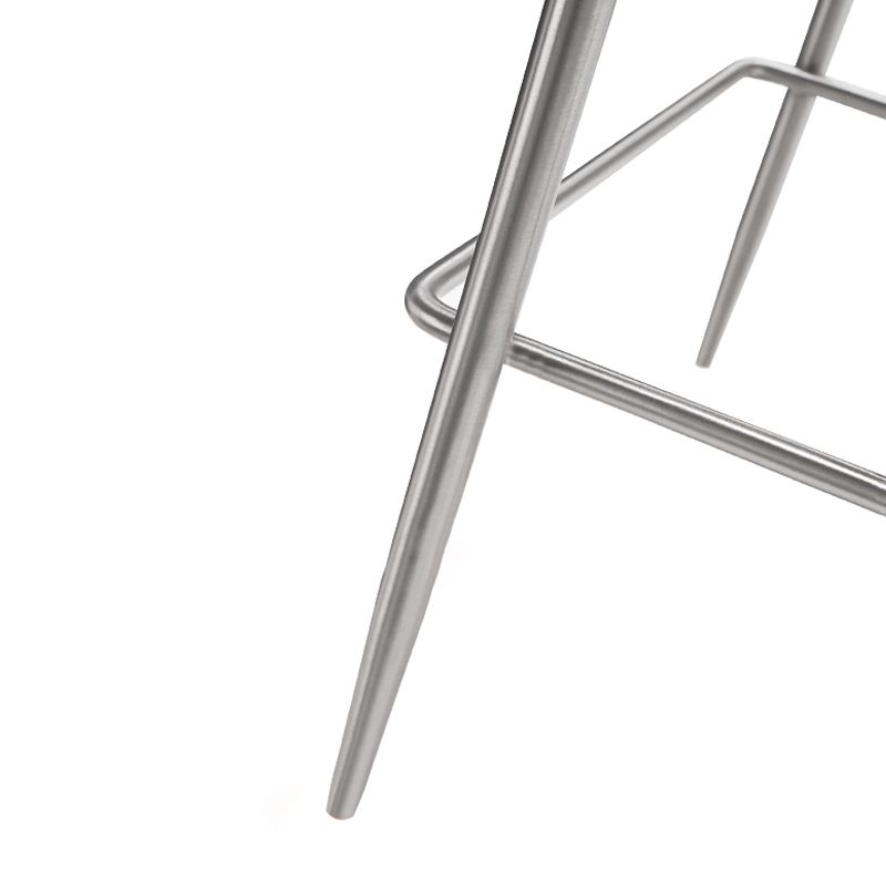 Industrial Bar Stool Leather Backrest Counter Stool for Bristol With Metal Legs Clearhalo 'Bar Furniture' 'Bar Stools' 'bar_stools' 'furn' 'furn_bar_stools' 'Furniture' 'Kitchen & Dining Furniture' 1200x1200_a5cdaff9-0c9c-4ca9-9354-382148f974bb