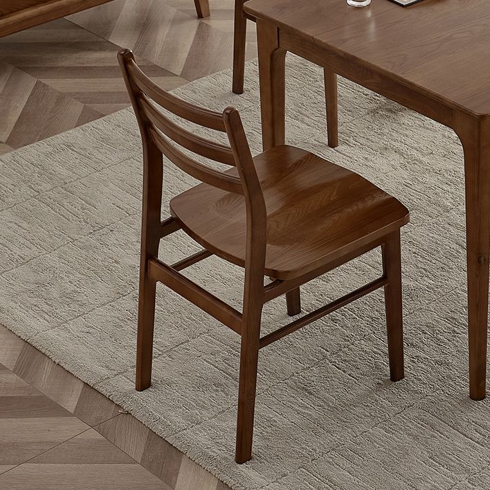 Sala da pranzo moderna sedia da pranzo in legno massiccio in legno massiccio