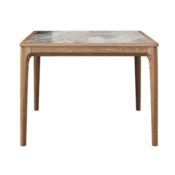 Industrial Gray Sintered Stone Table Standard Kitchen Dining Table with 4 Legs Base Clearhalo ' dining_table' 'Dining Tables & Seating' 'Dining Tables' 'furn' 'furn_dining_table' 'Furniture' 'furniture_dining_table' 'Kitchen & Dining Furniture' 'kitchen&dining_furn' 'kitchen' 'kitchen_dining_table' 1200x1200_a5d17c6d-8393-4fa7-9ce5-8f1314e35a5c