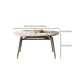 Dining Room Dinner Table Extendable 4 Legs Kitchen Dining Table Clearhalo 'Dining Tables & Seating' 'Dining Tables' 'dining_table' 'furn' 'furn_dining_table' 'Furniture' 'Kitchen & Dining Furniture' 1200x1200_a5d5ce3e-dbdb-4f57-bcff-39f8233cba34