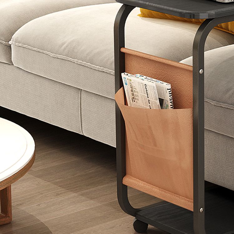 25,59 "hoher moderner Nachttisch Open Storage Holz Nachttschrank