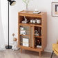 Scheda laterale in legno con porta moderna minimalista marrone buffet sideboard