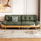 Modern Tufted Armless Sofa 35"W Loose Back Sofa for Living Room Clearhalo 'furn' 'furn_sofas' 'Furniture' 'furniture_sofas' 'kitchen' 'kitchen_sofas' 'Living Room Furniture' 'Sofa' 'sofas' 1200x1200_a5d9dad7-f93f-4dbc-be3a-d47fb2116d65
