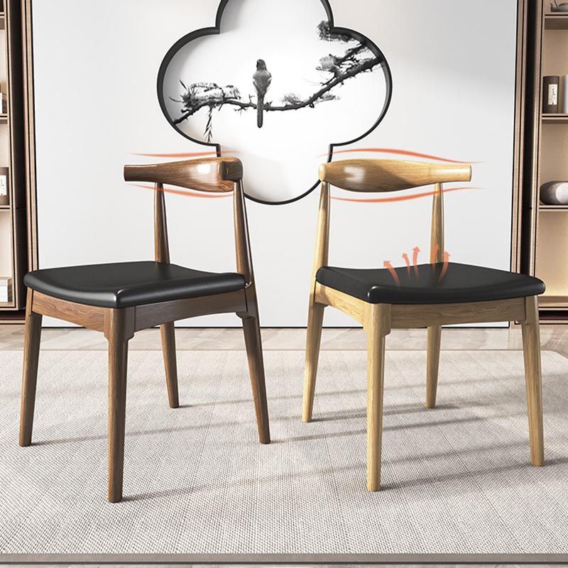 Kiefernholz Essstuhl Industrial Open Rücken Essneitenstuhl