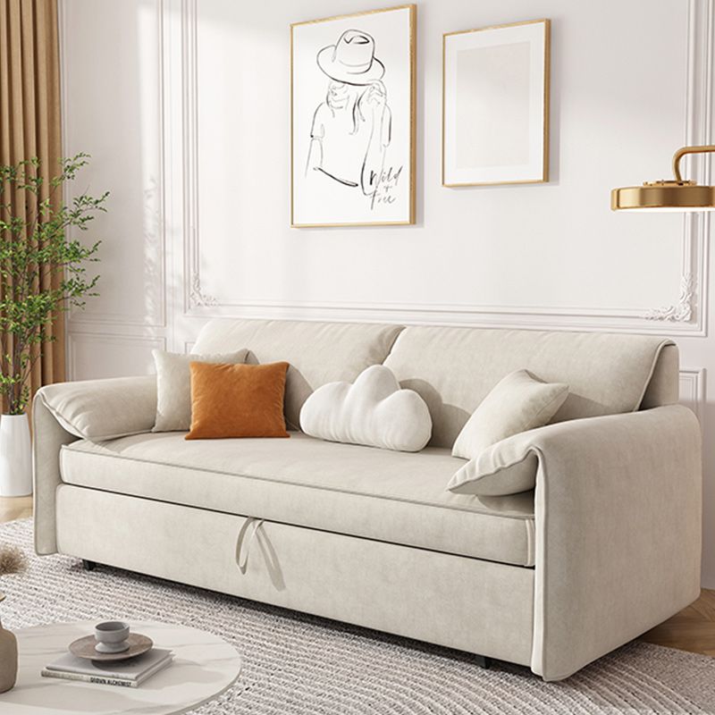 Coup de coussin de futon carré.